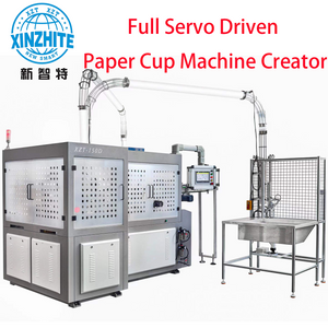 Customized Disposable Corrugated Coffee Coffee Takeaway Cup, Double Wall Ripple Paper Cups Forming Machine