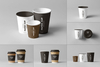 Environmentally Friendly and Degradable Double Wall Disposable Paper Cup, Coffee Paper Cup Forming Machine